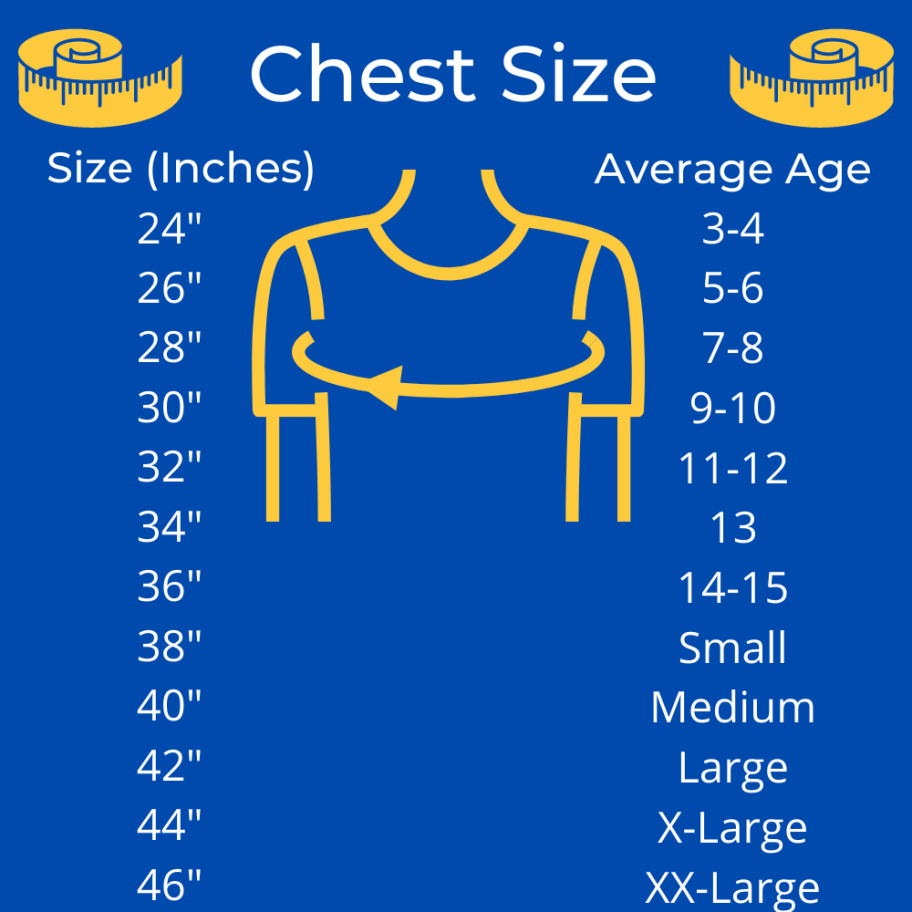 Sizing Guide Wear2School