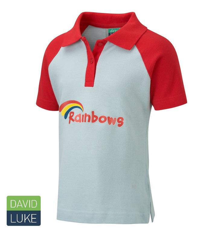 Raiinbows Polo Shirt, Rainbows, Girl Guiding