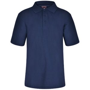 Plain Navy Polo Shirt, Overstone Combined, Polo Shirts