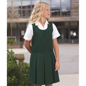 Banner Tenby Double Box Pleat Pinafore (3701), Schools, School Uniform, Pinafore Dresses