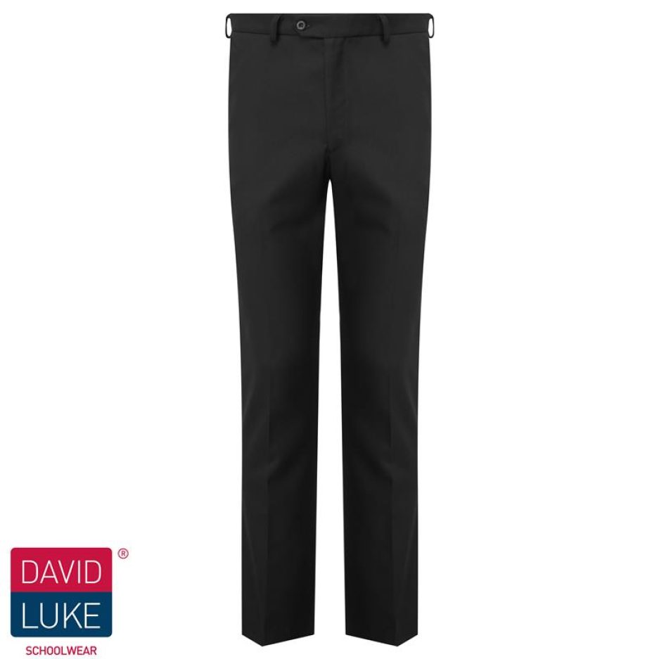 David Luke Senior Slim Fit Trousers (DL959), Boys Trousers and Shorts, David Luke