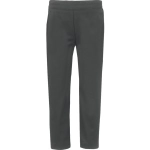 Grey Junior Slim Fit Girls Trousers, Girls Trousers