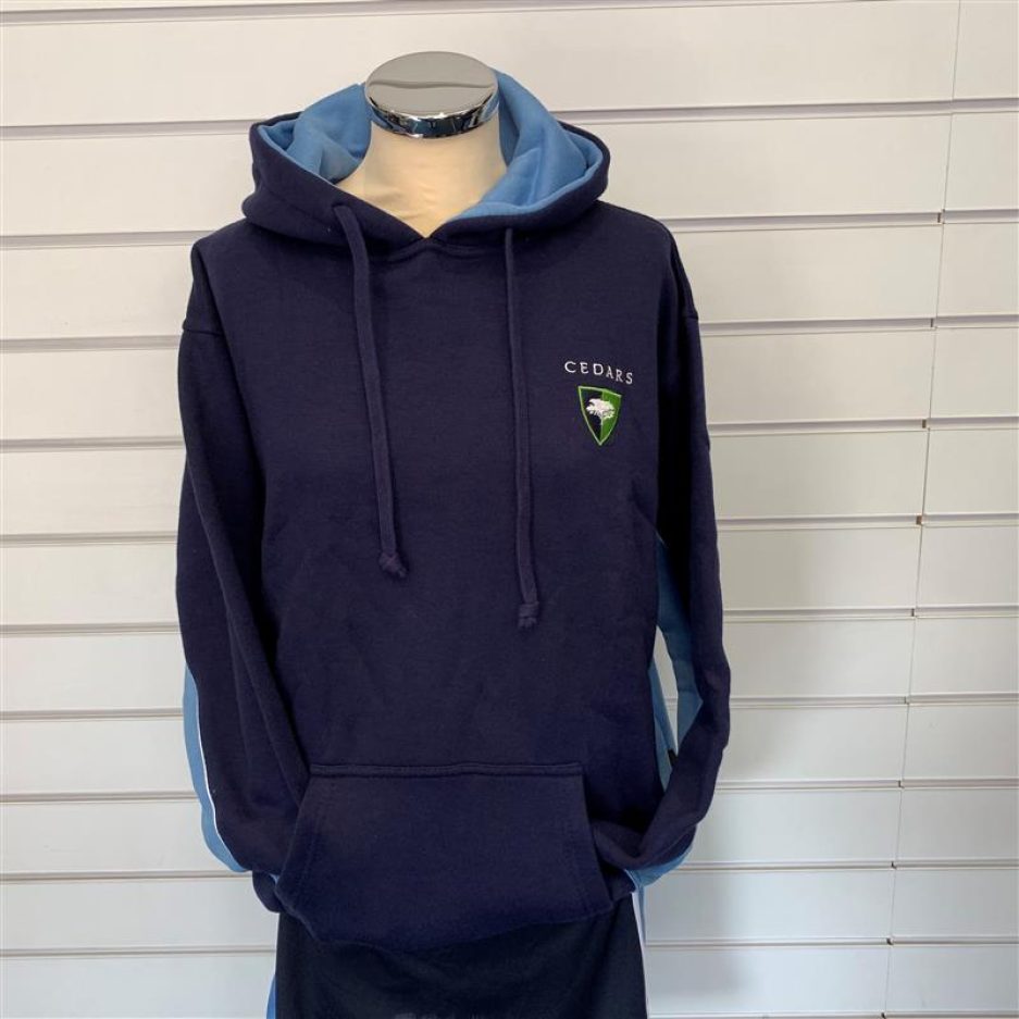 Cedars Upper School - PE Hoody, Cedars Upper