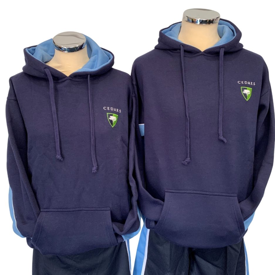 Cedars Upper School - PE Hoody, Cedars Upper