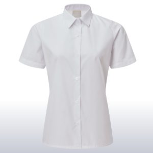 Short Sleeved Blouse Standard Collar 2 Pack, Cedars Upper, Heathwood Lower, Leighton Middle, Linslade School, Overstone Combined, David Luke, Blouses