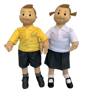 Mary Bassett Lower School - Mary Bassett Polo Shirt Gold/White, Mary Bassett Lower School