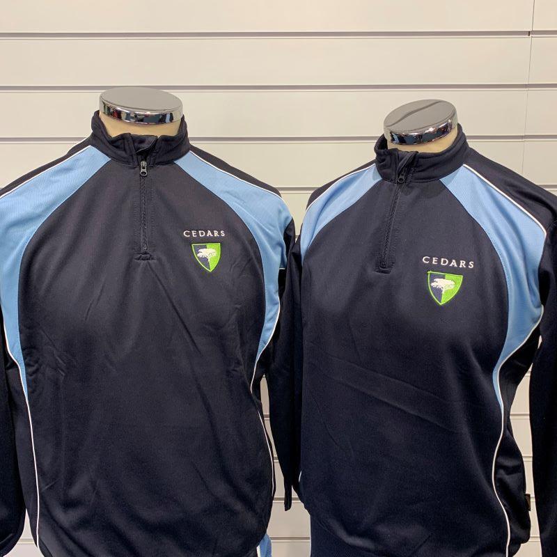 EskimoST-196_1.jpg Cedars Upper School - REDUCED - 1/4 Zip Training Jacket, Schools, Cedars Upper