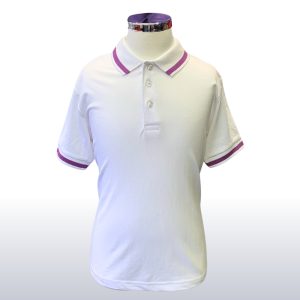 Gilbert Inglefield Academy - Purple Tipped Polo, Gilbert Inglefield